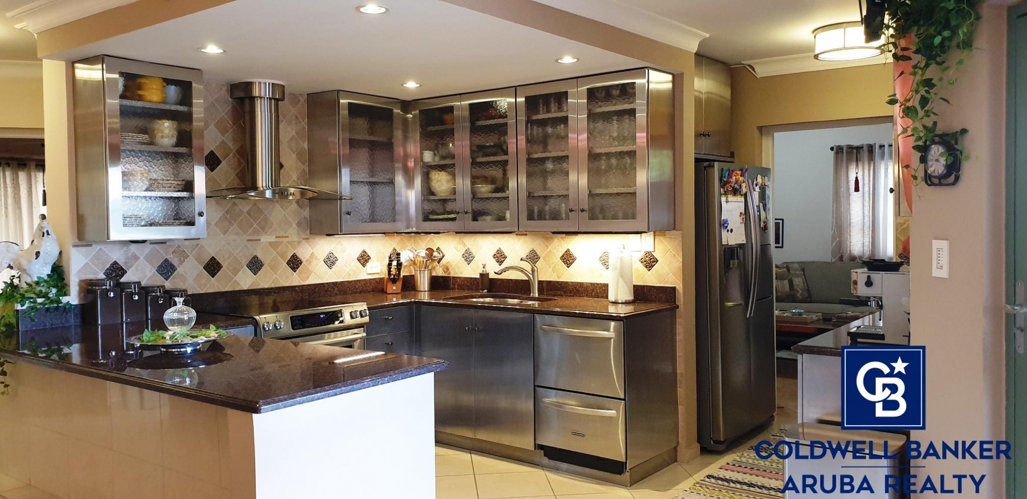 Aruba Real Estate for Sale in Palm Beach Palma Real 4 Bedroom Townhome